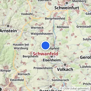 Kartenvorschau Schwanfeld