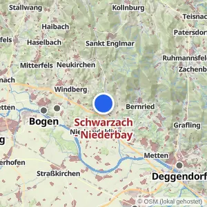 Kartenvorschau Schwarzach - Niederbay