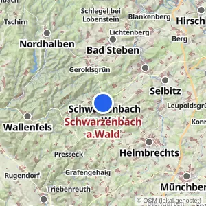 Kartenvorschau Schwarzenbach a.Wald