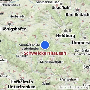 Kartenvorschau Schweickershausen