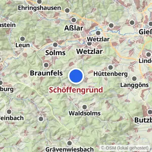 Kartenvorschau Schöffengrund