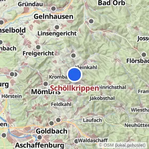 Kartenvorschau Schöllkrippen