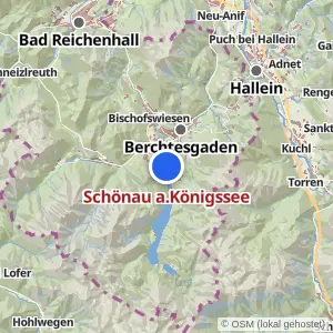 Kartenvorschau Schönau a.Königssee