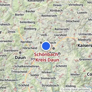 Kartenvorschau Schönbach - Kreis Daun