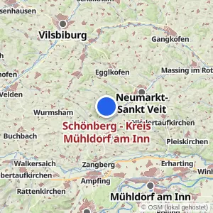 Kartenvorschau Schönberg - Kreis Mühldorf am Inn