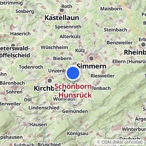 Kartenvorschau Schönborn - Hunsrück