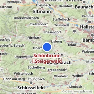 Kartenvorschau Schönbrunn i.Steigerwald