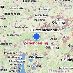 Kartenvorschau Schöngeising