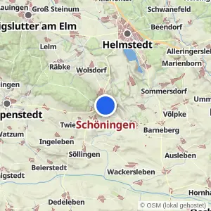 Kartenvorschau Schöningen