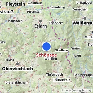 Kartenvorschau Schönsee