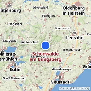 Kartenvorschau Schönwalde am Bungsberg