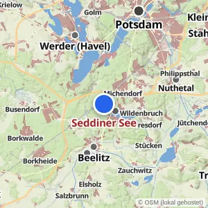 Kartenvorschau Seddiner See