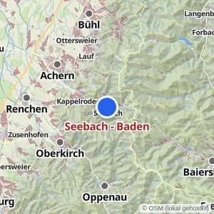 Kartenvorschau Seebach - Baden