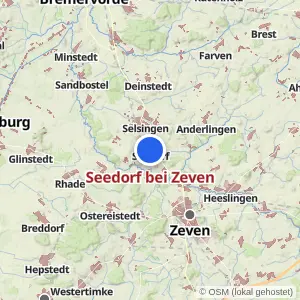 Kartenvorschau Seedorf bei Zeven