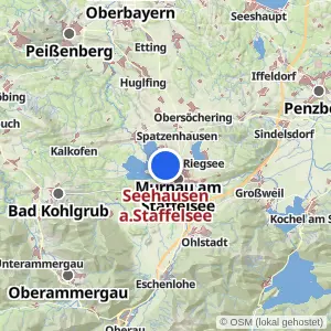 Kartenvorschau Seehausen a.Staffelsee