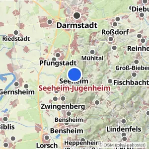 Kartenvorschau Seeheim-Jugenheim