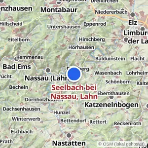 Kartenvorschau Seelbach bei Nassau, Lahn