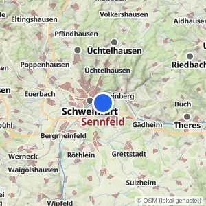 Kartenvorschau Sennfeld