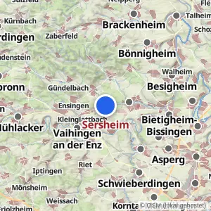 Kartenvorschau Sersheim