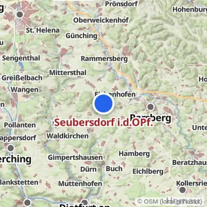 Kartenvorschau Seubersdorf i.d.OPf.