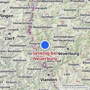 Kartenvorschau Sevenig bei Neuerburg