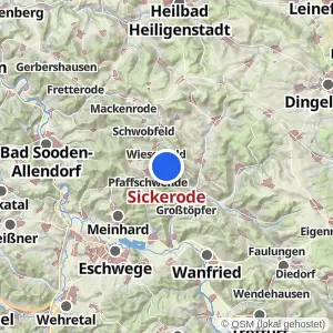 Kartenvorschau Sickerode