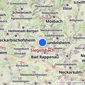 Kartenvorschau Siegelsbach