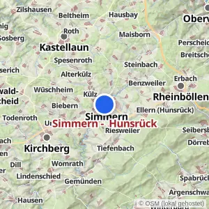 Kartenvorschau Simmern -  Hunsrück
