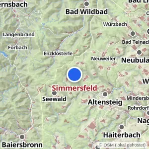 Kartenvorschau Simmersfeld