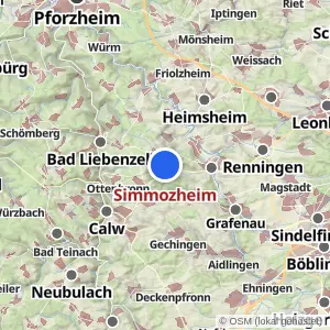 Kartenvorschau Simmozheim