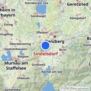 Kartenvorschau Sindelsdorf
