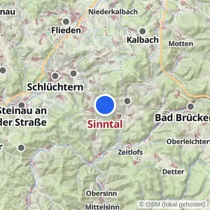 Kartenvorschau Sinntal