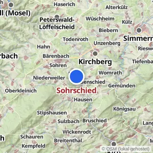 Kartenvorschau Sohrschied