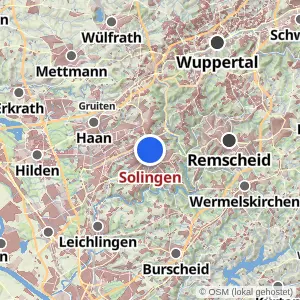 Kartenvorschau Solingen