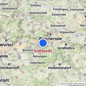 Kartenvorschau Sollstedt