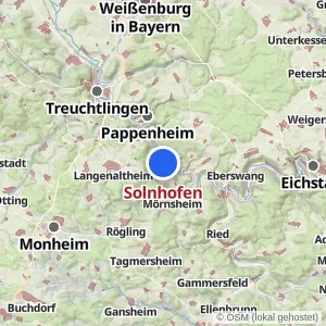 Kartenvorschau Solnhofen