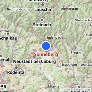 Kartenvorschau Sonneberg