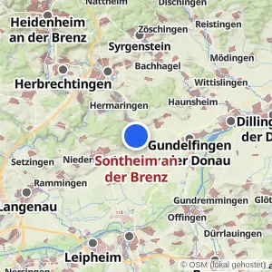 Kartenvorschau Sontheim an der Brenz