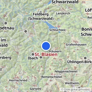 Kartenvorschau St. Blasien