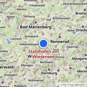 Kartenvorschau Stahlhofen am Wiesensee