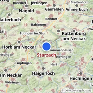 Kartenvorschau Starzach