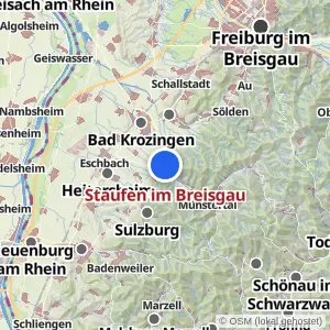 Kartenvorschau Staufen im Breisgau