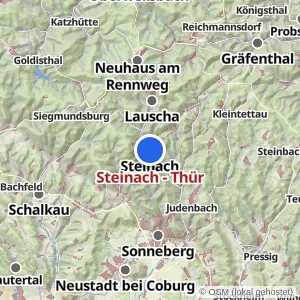Kartenvorschau Steinach - Thür
