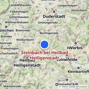 Kartenvorschau Steinbach bei Heilbad Heiligenstadt