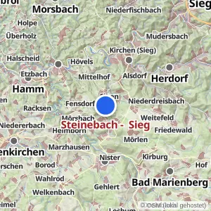 Kartenvorschau Steinebach -  Sieg