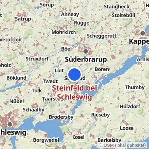 Kartenvorschau Steinfeld bei Schleswig