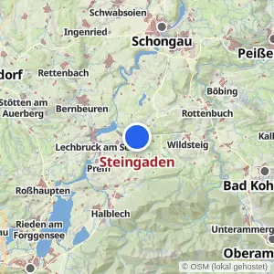 Kartenvorschau Steingaden
