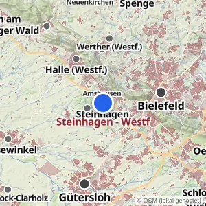 Kartenvorschau Steinhagen - Westf