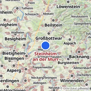 Kartenvorschau Steinheim an der Murr
