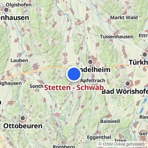 Kartenvorschau Stetten - Schwab